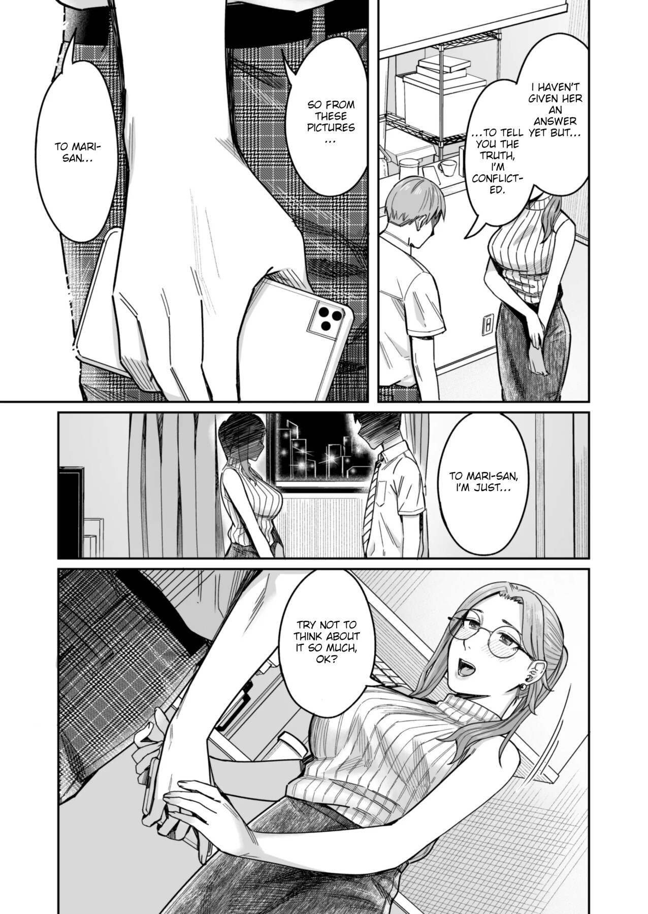 Hentai Manga Comic-A Story About How I Got Sent Lewd Selfies From A Woman I Didn't Know-Read-59